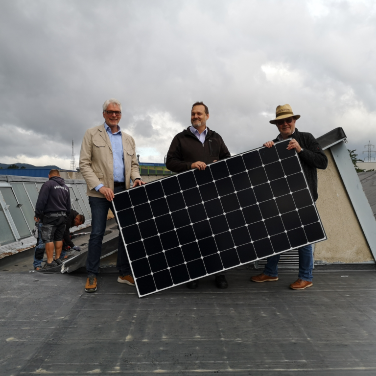 Erste PV-Anlage der Grätzl Energie bei WA Richter's Söhne GmbH